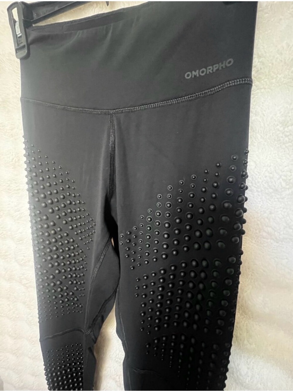 Omorpho Women's G-Tight Weighted Compression Leggings – Black XS